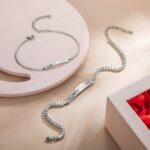 Embrace Your Story – Engraved Couple Bracelets – For Lovers Sharing Forever - Image 3
