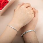 Embrace Your Story – Engraved Couple Bracelets – For Lovers Sharing Forever - Image 5