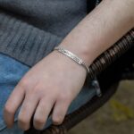 Embrace Your Story – Engraved Couple Bracelets – For Lovers Sharing Forever - Image 7