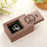 Hold Your Promise Close – Rustic Wooden Ring Box for Couples’ Most Cherished Moments - Image 3