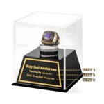 Celebrate Victory – Custom Engraved Acrylic Championship Ring Display Case – For Champions and Proud Moments - Image 2