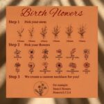 Embrace Your Story – Custom Birth Month Flower Name Necklace – A Timeless Treasure for Her - Image 3