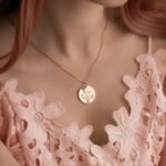 Embrace Your Story – Custom Birth Month Flower Name Necklace – A Timeless Treasure for Her - Image 6