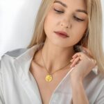 Embrace Your Story – Custom Birth Month Flower Name Necklace – A Timeless Treasure for Her - Image 7