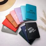 Carry Your Story – Birthflower Leather Luggage Tag & Passport Cover Set – For Her Adventurous Journeys - Image 7