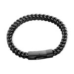 Carry His Story Close – Engraved Men's Chain Bracelet – A Timeless Tribute for Him, Father, or Grandfather - Image 2