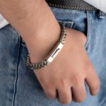 Carry His Story Close – Engraved Men's Chain Bracelet – A Timeless Tribute for Him, Father, or Grandfather - Image 12