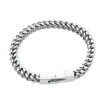 Carry His Story Close – Engraved Men's Chain Bracelet – A Timeless Tribute for Him, Father, or Grandfather - Image 3