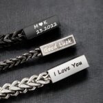 Carry His Story Close – Engraved Men's Chain Bracelet – A Timeless Tribute for Him, Father, or Grandfather - Image 7