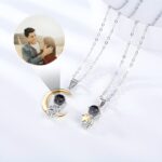 Embrace the Universe Together – Astronaut Space Projection Necklace – For Your Beloved on Magical Moments - Image 4