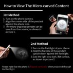 Embrace the Universe Together – Astronaut Space Projection Necklace – For Your Beloved on Magical Moments - Image 10