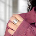 Embrace Freedom and Calm – Sterling Silver Dandelion Spinner Ring – For Her, A Soothing Token of Friendship - Image 2