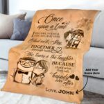 Wrap Your Love in Warmth – Custom Flannel Couple's Blanket – For Cherished Anniversaries and Heartfelt Moments - Image 6