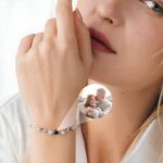 Whispers of Love in a Bloom – Silver Photo Projection Bracelet – For Cherished Souls and Timeless Bonds - Image 3