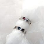 Embrace Enchantment – Adjustable Vintage Gemstone Ring with Floral Elegance – For Howl's Moving Castle Admirers and Dreamers - Image 2