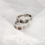 Embrace Enchantment – Adjustable Vintage Gemstone Ring with Floral Elegance – For Howl's Moving Castle Admirers and Dreamers - Image 5