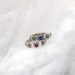 Embrace Enchantment – Adjustable Vintage Gemstone Ring with Floral Elegance – For Howl's Moving Castle Admirers and Dreamers - Image 8