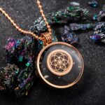 Embrace Serenity and Strength – Crystal EMF Protection Pendant Necklace – For Mindful Souls Seeking Balance - Image 4