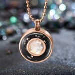 Crystal EMF Protection Pendant Necklace for balance