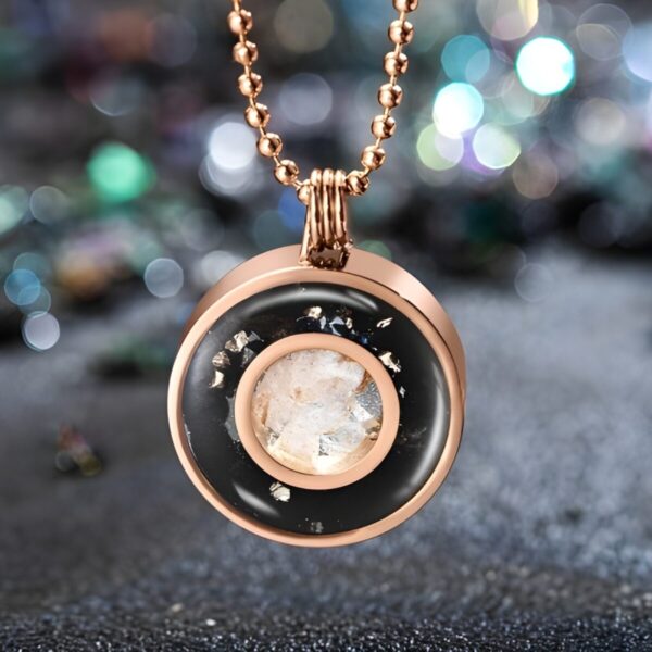 Crystal EMF Protection Pendant Necklace for balance