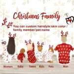 Embrace Togetherness – Custom Family Christmas Ornament – A Heartfelt Holiday Treasure - Image 3