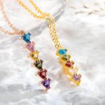 Carry Their Love Close – Family Birthstone Necklace for Cherished Moms and Grandmas - Image 3