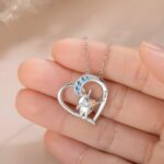 Embrace Tender Moments – Highland Cow Heart Necklace – For the Woman Who Cherishes Love and Nature - Image 4