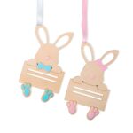 Add a Playful Touch to Easter Gifts with Custom Bunny Ear Money Holder Tags – Personalized Basket Décor for Kids & Family - Image 2