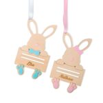 Custom bunny ear money holder tags for Easter gifts