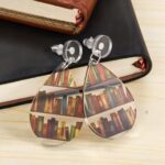 Whispers of Stories – Charming Book Nook Earrings – For the Lover of Literature and Life’s Moments - Image 3