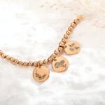 Embrace Every Bloom – Custom Birth Flower Charm Bracelet – A Heartfelt Treasure for Her Special Day - Image 4