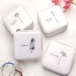 Carry Your Treasures Close – Floral Birth Flower Jewelry Box – For Her, Bridesmaids, and Moms on the Go - Image 6