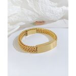 Carry His Story – Engraved Men's Stainless Steel Bar Bracelet – For Dad, Husband, or Special Man - Image 4