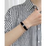 Carry His Story – Engraved Men's Stainless Steel Bar Bracelet – For Dad, Husband, or Special Man - Image 6