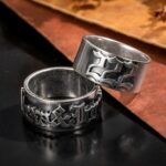 Embrace Your Edge – Custom Old English Gothic Name Ring – For the Bold Soul - Image 3