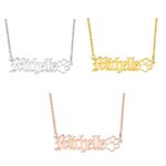 Carry Their Pawprint Close – Custom Name Necklace for Cherished Pet Lovers and Remembering Beloved Dogs - Image 3