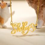 Carry Their Pawprint Close – Custom Name Necklace for Cherished Pet Lovers and Remembering Beloved Dogs - Image 4