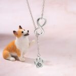 Carry Their Pawprints Close – Custom Paw Print & Name Necklace – A Loving Tribute for Pet Lovers - Image 4