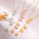 Carry Their Pawprints Close – Custom Paw Print & Name Necklace – A Loving Tribute for Pet Lovers - Image 5