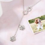 Carry Their Pawprints Close – Custom Paw Print & Name Necklace – A Loving Tribute for Pet Lovers - Image 6
