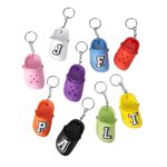 Custom mini croc keychains for kids and loved ones