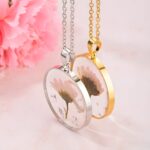 Embrace Your Birth Month's Bloom – Custom Dried Flower Resin Necklace – A Timeless Treasure for Her - Image 2