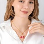 Embrace Your Birth Month's Bloom – Custom Dried Flower Resin Necklace – A Timeless Treasure for Her - Image 4