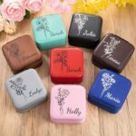 Carry Her Story – Birth Flower Jewelry Travel Case – A Cherished Keepsake for Women on Life’s Special Journeys - Image 5