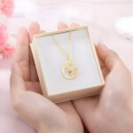 Embrace a Mother's Love – Birthstone Necklace Celebrating the Bond of Mom and Child – A Treasure for Her Special Day - Image 5