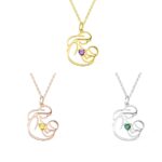 Embrace a Mother's Love – Birthstone Necklace Celebrating the Bond of Mom and Child – A Treasure for Her Special Day - Image 6