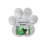 Forever in Pawprints – Heartfelt Pet Memorial Stone – A Loving Tribute for Cherished Cats & Dogs - Image 2