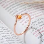 Carry Faith's Whisper – Sterling Silver Mustard Seed Ring – For Her Moments of Strength and Hope - Image 4