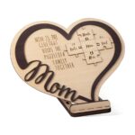 Embrace Family Love – Heart-Shaped Wooden Name Puzzle – A Cherished Keepsake for Mom, Grandma, or Wife - Image 2