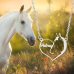 Heart-shaped pet memorial necklace for cherished pet lovers